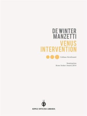 cover image of Venus Intervention